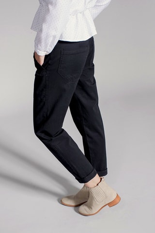 Pantalón recto 7/8 Pimenta - Negro