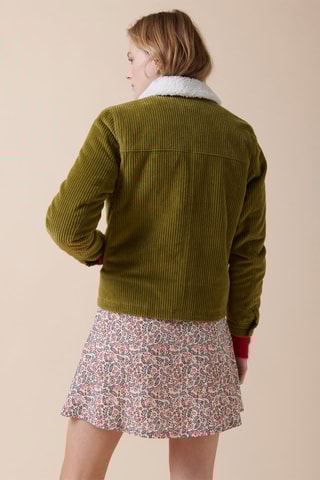 Chaqueta de pana Vartick - Verde oliva