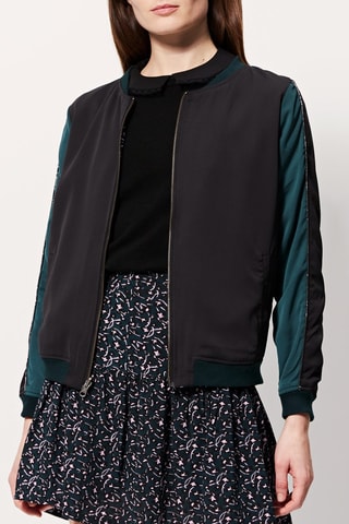 Chaqueta reversible Vaghera - Azul pato y negro