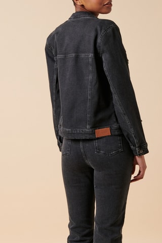 Chaqueta de algodón orgánico - 
Negro