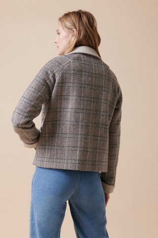 Chaqueta de lana Lavaredo - Gris oscuro