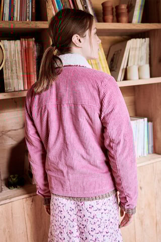 Chaqueta de pana Vartick - Rosa