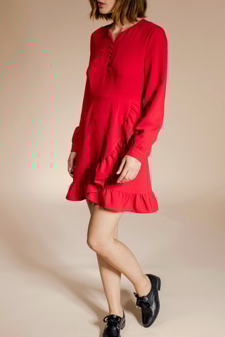 Vestido Rainbow - Rojo