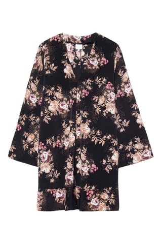 Vestido recto Reine - Negro