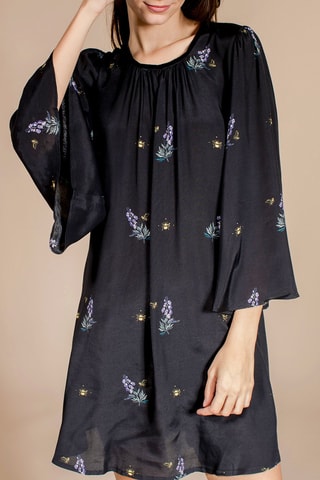 Vestido trapecio Ricola - Negro