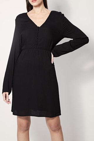 Vestido recto Ragote - Negro