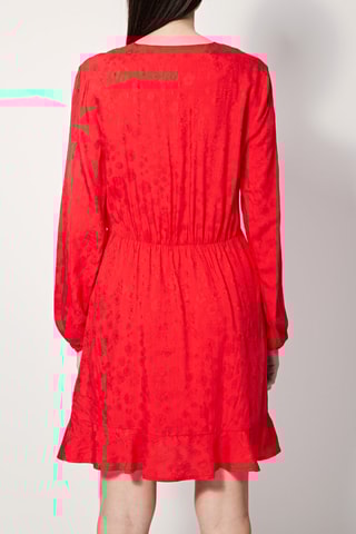 Vestido recto Riotte - Rojo