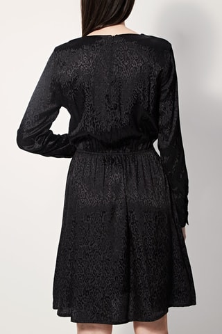 Vestido evasé Robine - Negro