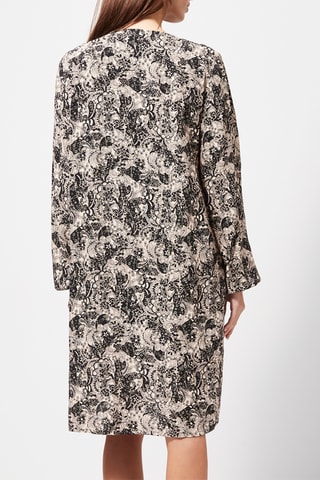 Vestido fluido - Crema