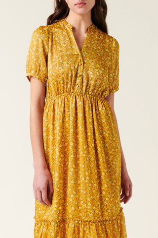 Vestido largo - 
Amarillo