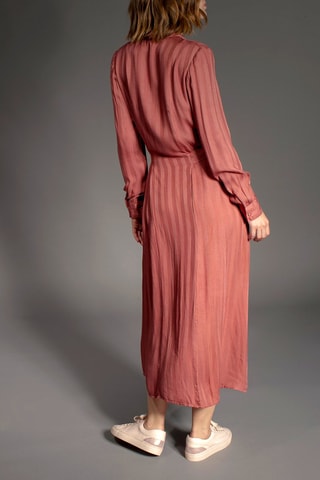 Vestido camisero Renando - Rojo teja 