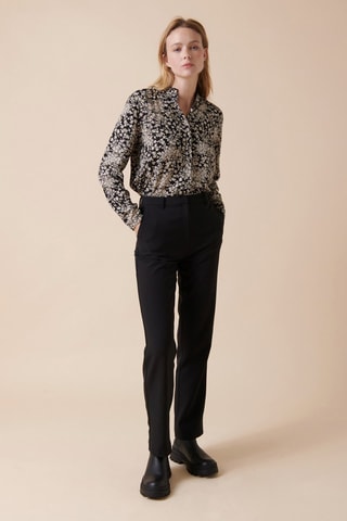 Camisa Caribou - Negro