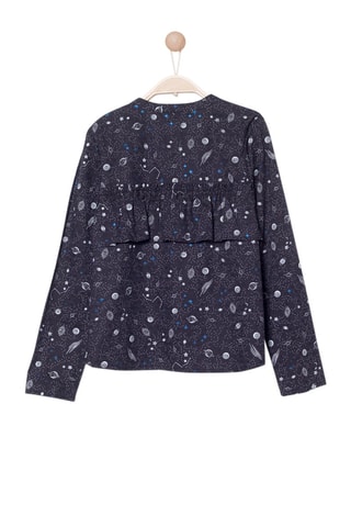 Camisa Cosmy - Negro y blanco