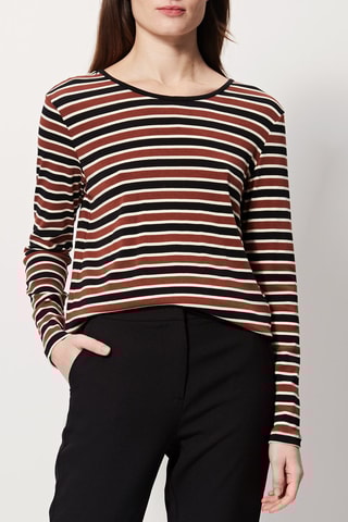 Camiseta Agave - Marrón oscuro