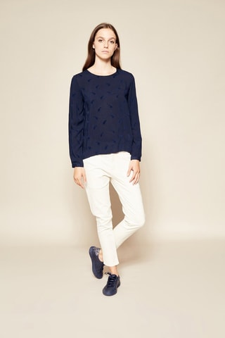 Blusa Tanzania - Azul marino