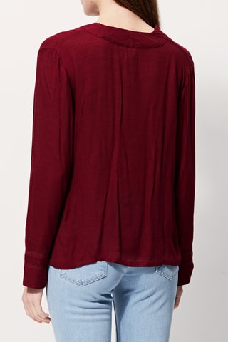 Blusa Tapovan - Burdeos