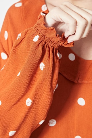 Blusa Fox - Rojo teja