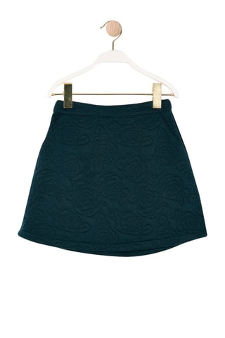 Falda de flores Jumpy - Azul pato