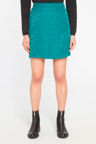 Falda recta - Verde esmeralda