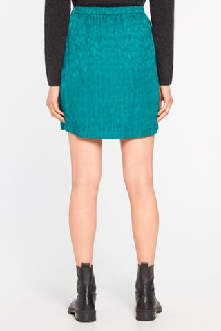 Falda recta - Verde esmeralda