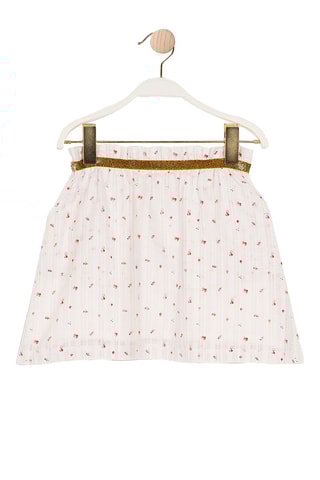 Falda corta Jonky - Blanco