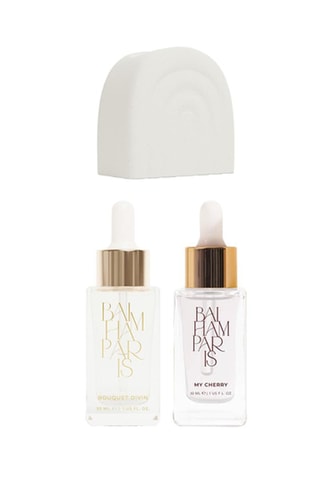 2 huiles de diffusion - Bouquet divin et My Cherry - 2 x 30 ml et brûleur Arche