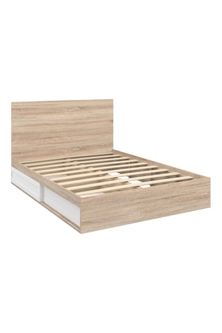 Cama de madera Orem - 140 x 190 cm