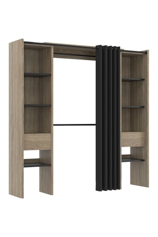 Vestidor extensible - 120/180 x 50 x 180 cm