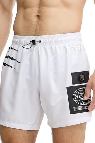 Bañador corto - Blanco