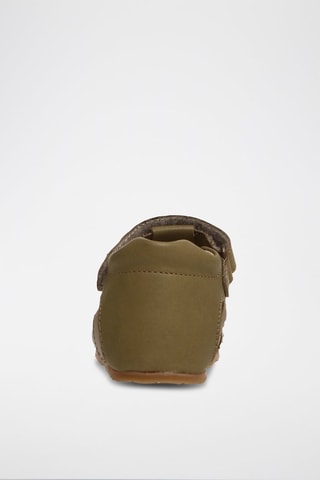 Sandalias de piel - 
Verde