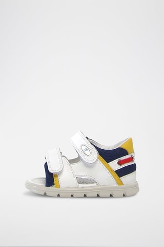 Sandalias de piel - 
Blanco