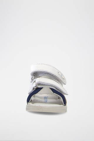 Sandalias de piel - 
Blanco