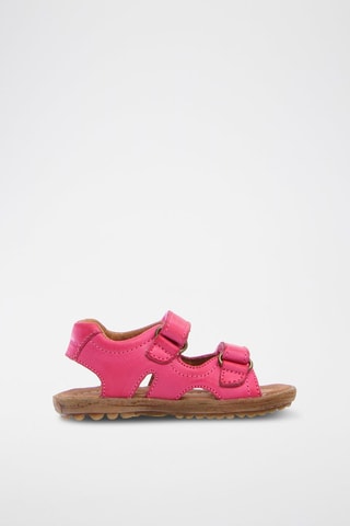 Sandalias de piel - 
Rosa