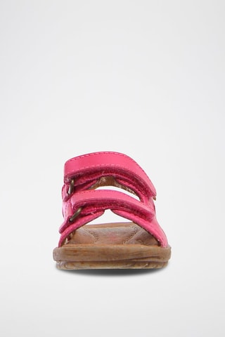 Sandalias de piel - 
Rosa