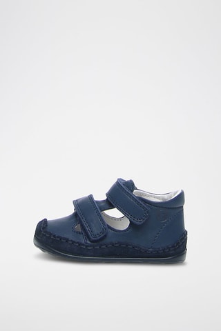Sandalias de piel - Azul marino