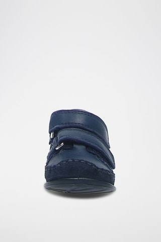 Sandalias de piel - Azul marino