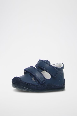 Sandalias de piel - Azul marino