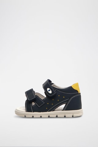 Sandalias de piel - 
Azul