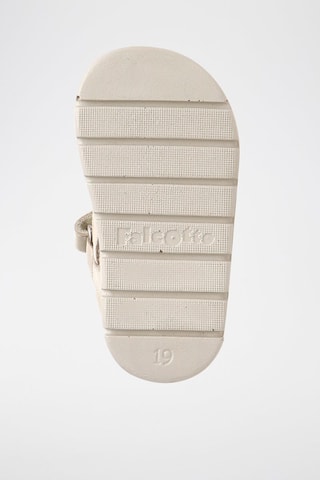 Sandalias de piel - 
Beige