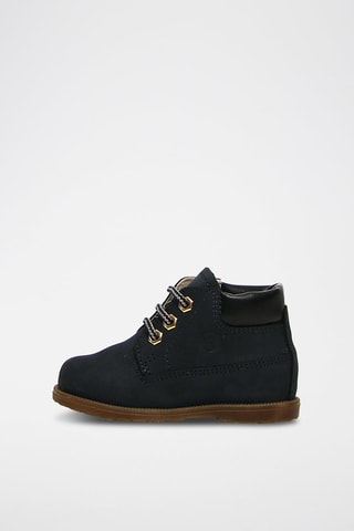 Botines de nobuk - Negro