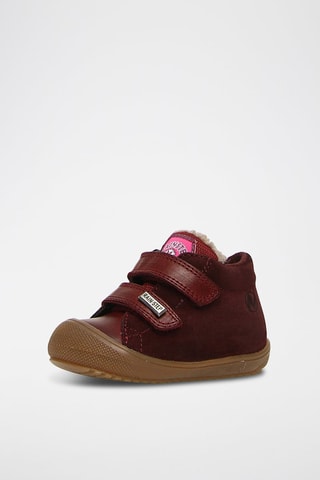 Botines de piel napa nobuk Brant - Burdeos