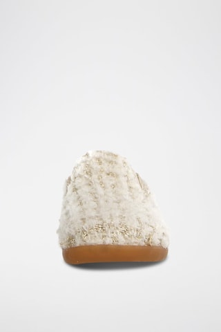 Slip-on de tweed Zahria - Crudo