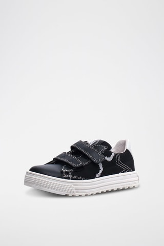 Zapatillas de piel bovina - Negro