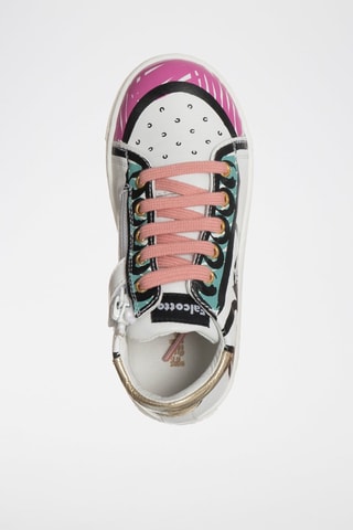 Zapatillas de piel - Blanco