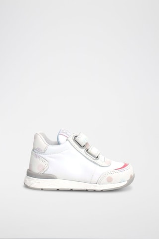 Zapatillas de piel New Ferdi - Blanco y gris