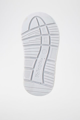 Zapatillas de piel New Ferdi - Blanco y gris