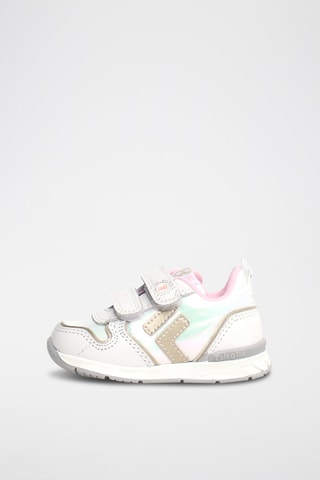 Zapatillas de piel Hack - Blanco y gris