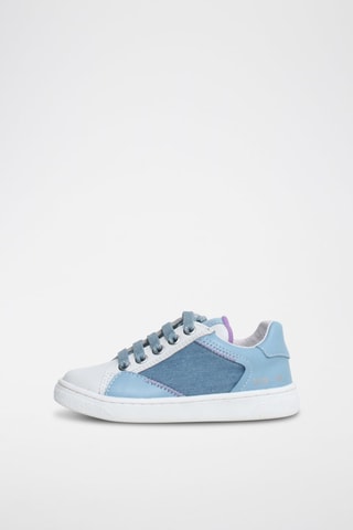 Zapatillas de piel Quar - Azul