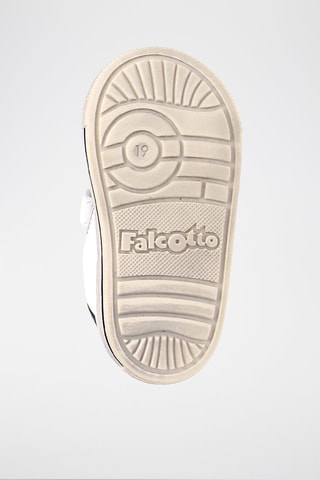 Zapatillas de piel - 
Blanco