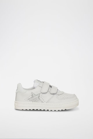 Zapatillas de piel Hess - Blanco